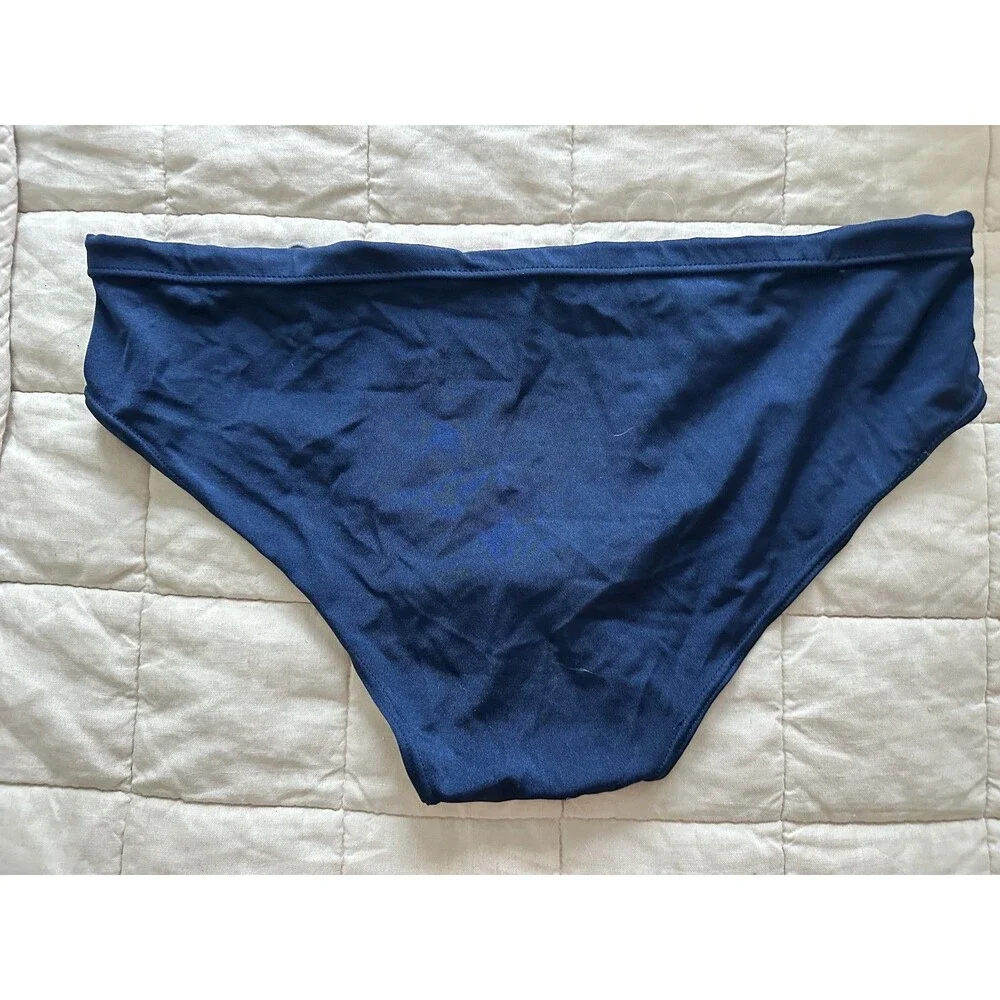 Vintage Mistral Men's Color block Swimsuit Speedo Style Brief - Medium